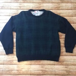 VINTAGE PROQUIP SWEATER WITH WINDSHIELD SIZE LARGE